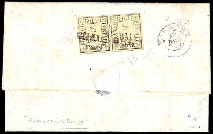 1859 - 1/2 baj giallo paglia (1), ... 