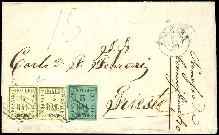 1859 - 1/2 baj giallo paglia, ... 
