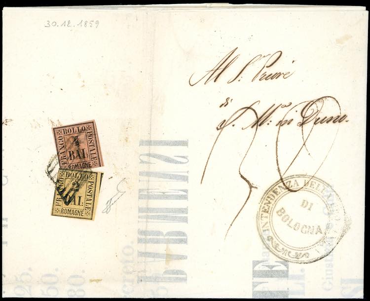 1859 - 2 baj giallo arancio, 4 baj ... 