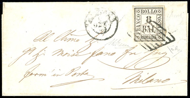 1859 - 8 baj rosa (8), perfetto, ... 