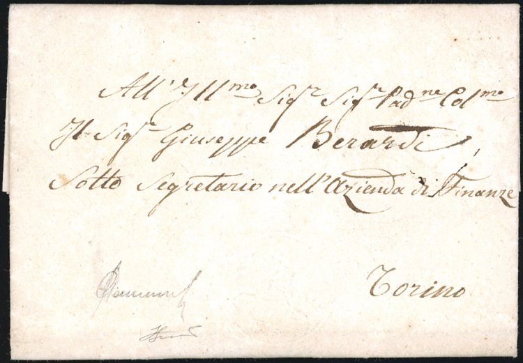 1820 ca - 15 cent. Cavallino, ... 