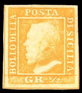 1859 - 1/2 grano arancio, I ... 