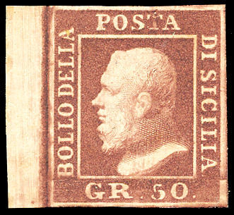 1859 - 50 grana cioccolato (14a), ... 