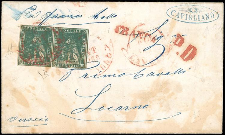 1858 - 4 crazie verde, II ... 