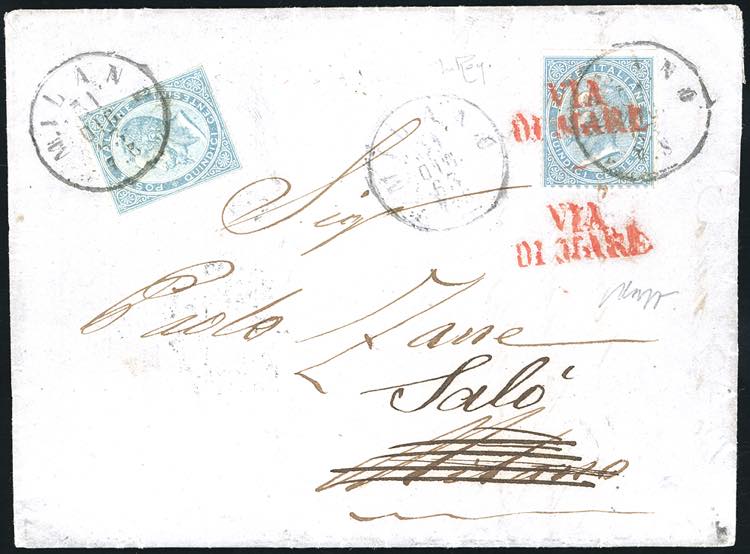 1863 - VIA DI MARE, rosso - 15 ... 