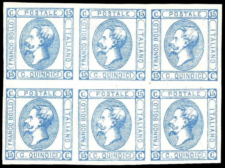 1863 - 15 cent. Litografico, I ... 