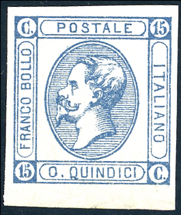 1863 - 15 cent. Litografico, I ... 