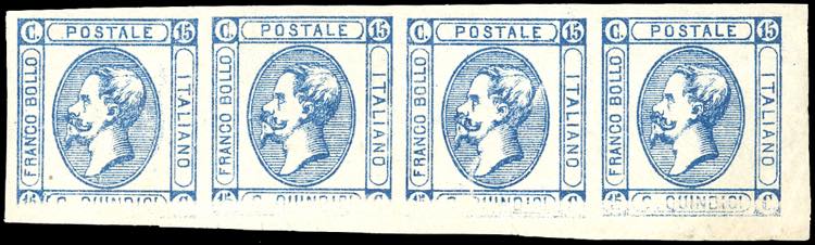1863 - 15 cent. Litografico, I ... 