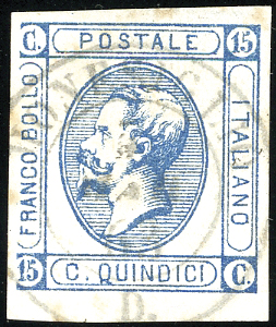 1863 - 15 cent. Litografico, I ... 