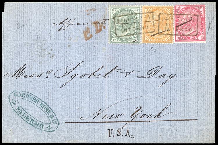 1875 - 5 cent., 10 cent. e 40 ... 