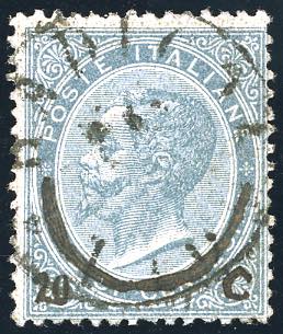 1865 - 20 cent. su 15 cent. Ferro ... 