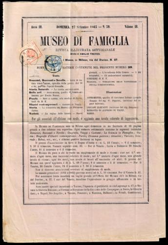 1863 - 2 kr. vermiglio (3), ... 