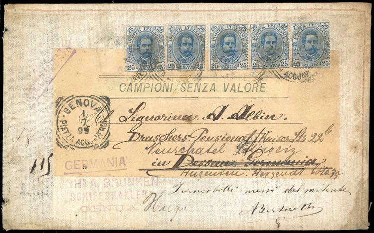 1899 - 25 cent. Umberto I (62), ... 