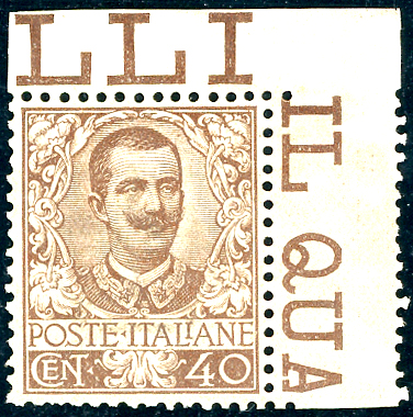 1901 - 40 cent. Floreale (74), ... 