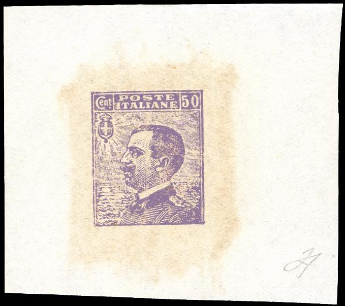 1923 - 50 cent. Michetti, falso ... 