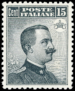 1909 - 15 cent. Michetti, II tipo ... 