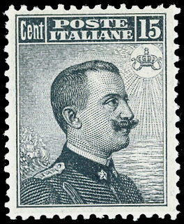 1909 - 15 cent. Michetti, II tipo ... 