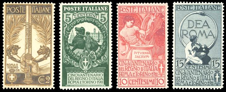 1911 - Unità dItalia, serie ... 
