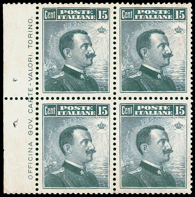1911 - 15 cent. Michetti, III tipo ... 