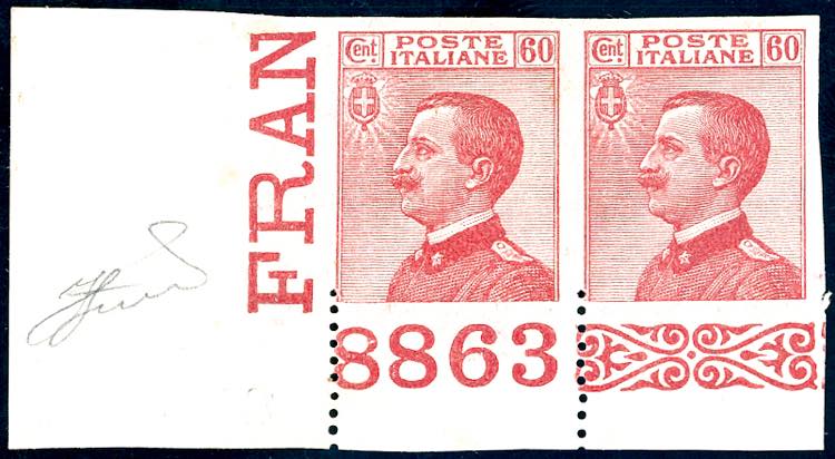 1918 - 60 cent. Michetti, non ... 