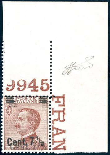 1927 - 7 1/2 su 85 cent. Michetti, ... 