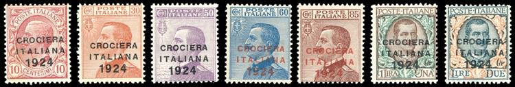 1924 - Crociera Italiana, serie ... 
