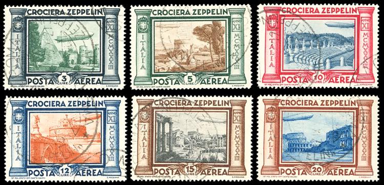 1933 - Zeppelin, serie completa ... 
