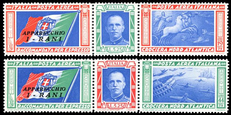1933 - Trittici I-RANI (51P/52P), ... 