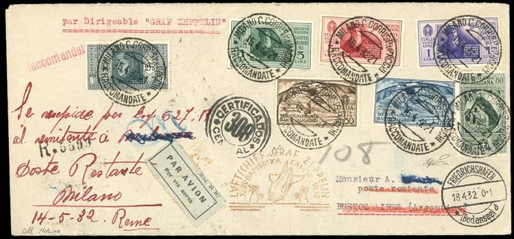 1932 - 2,75 lire, 50 cent., 1 ... 