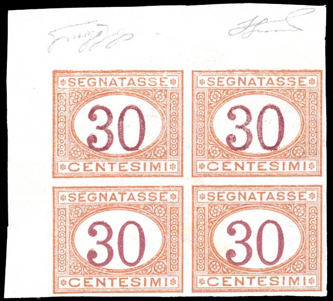 1890 - 30 cent. arancio e ... 