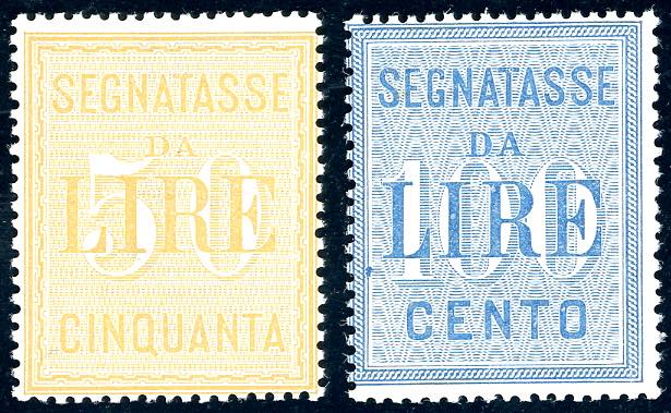 1903 - 50 e 100 lire, serie ... 