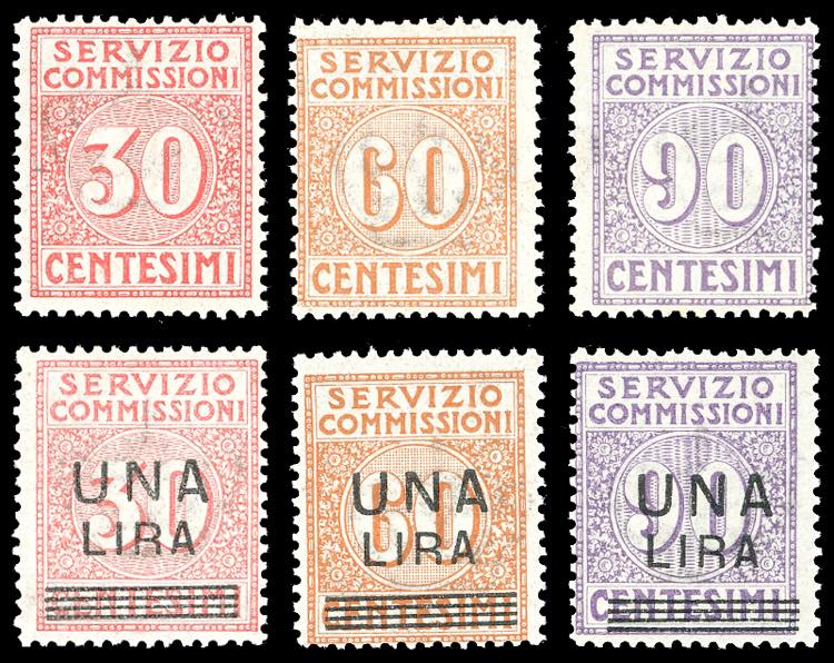 1913/25 - Le due emissioni ... 