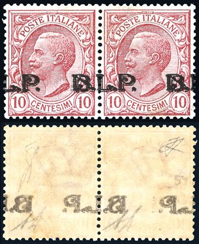 1923 - 10 cent. soprastampa BLP ... 