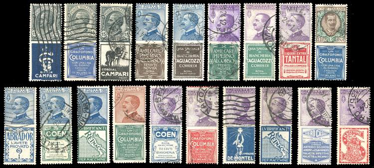 1924 - Pubblicitari, serie ... 