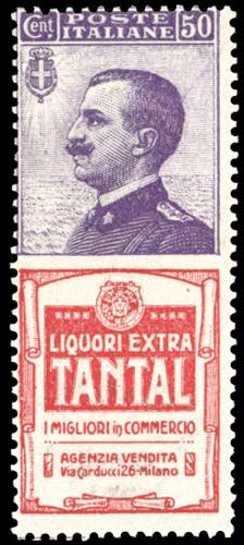 1924 - 50 cent. Tantal (18), ... 
