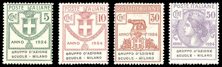 GRUPPO DAZIONE SCUOLE-MILANO 1924 ... 