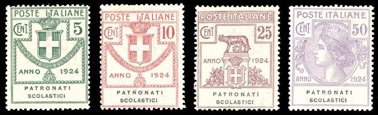 PATRONATI SCOLASTICI 1924 - Serie ... 