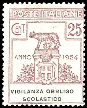 VIGILANZA OBBLIGO SCOLASTICO 1924 ... 