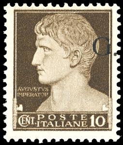 1943 - 10 cent., soprastampa ... 