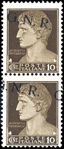 1943 - 10 cent., soprastampa ... 