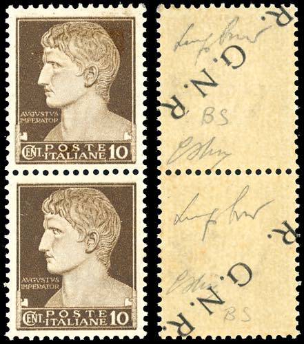1943 - 10 cent., soprastampa ... 