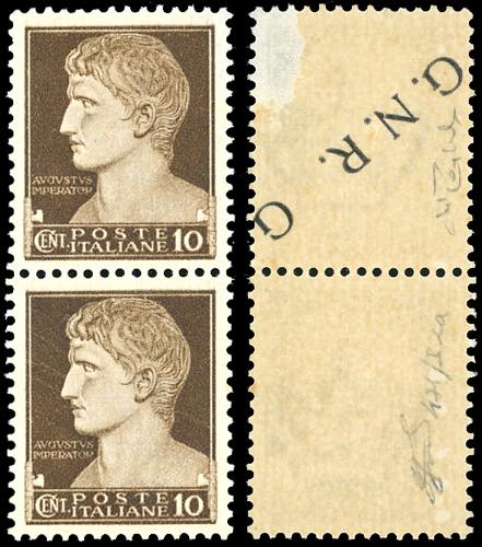 1943 - 10 cent., soprastampa ... 