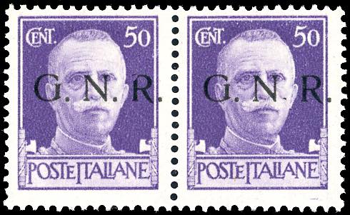 1943 - 50 cent., soprastampa ... 