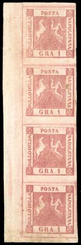 1859 - 1 grano carminio, II tavola ... 