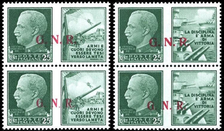 1943 - 25 cent. Marina ed ... 