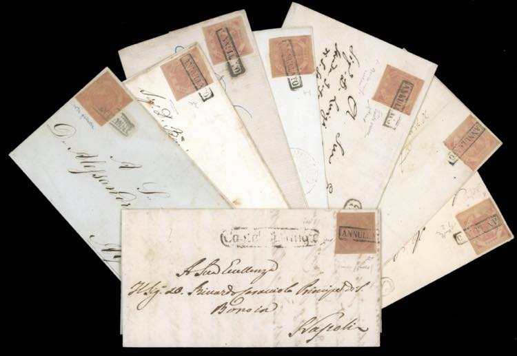 1858/59 - Interessante insieme di ... 