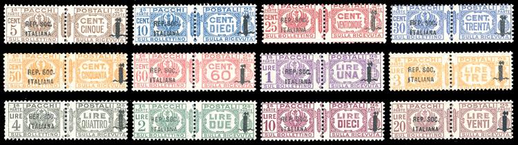 1944 -  Soprastampati, serie ... 