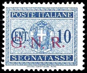 1943 - 10 cent., soprastampa ... 