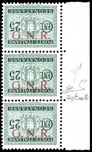 1943 - 25 cent., soprastampa ... 