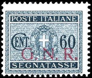 1943 - 60 cent., soprastampa ... 